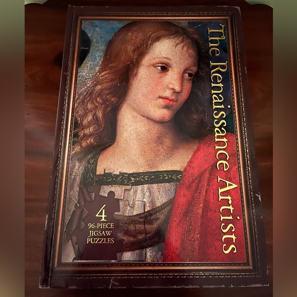 The Renaissance Artists Picture Book Jigsaw Puzzle Coffee Table Book - Picture 1 of 6